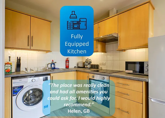 F4 Contractor & Team Flat - 4 Separate Beds - Parking & 1gb Wifi *
